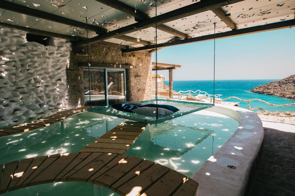 Gorgeous Luxury boutique hotel Ios, Greece pool.