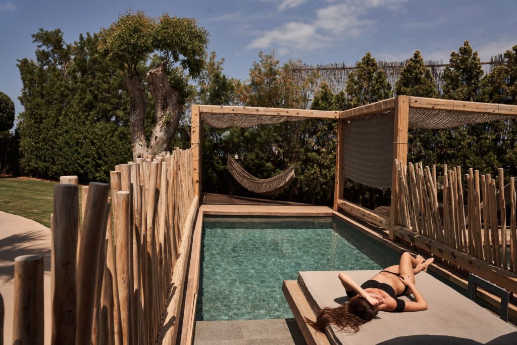 Nema Crete luxury and boutique hotel hammock and pool