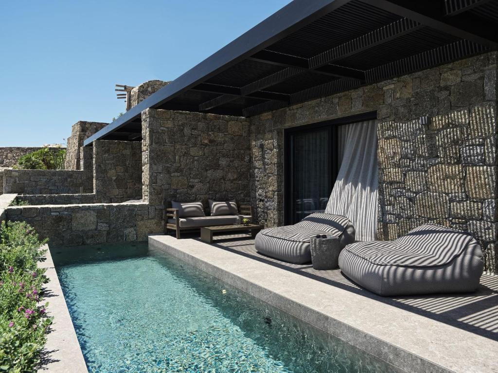 Noima Boutique Hotel Mykonos beautiful private pool 